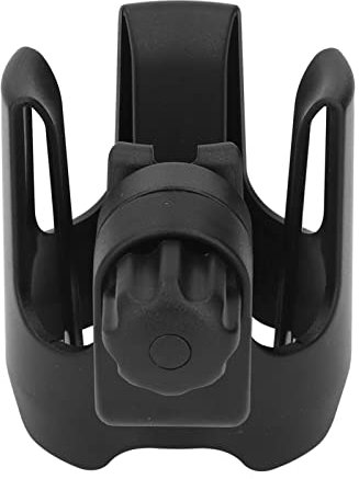 Kinderwagen-Getränkehalter, um 360 Grad Drehbare Getränkehalterung, Verstellbarer Reise-Getränkehalter mit Großem Kaliber, Universeller Getränkehalter für Fahrrad, Rollator, Rollstuhl