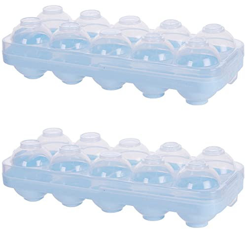 FYOBOT Bo?Te de Stockage D'?Ufs R¨¦Frig¨¦Rateur Bac ¨¤ L¨¦Gumes Bo?Te de Protection D'?Ufs Conteneur de Transport D'?Ufs Portable pour Pique-Nique en Camping