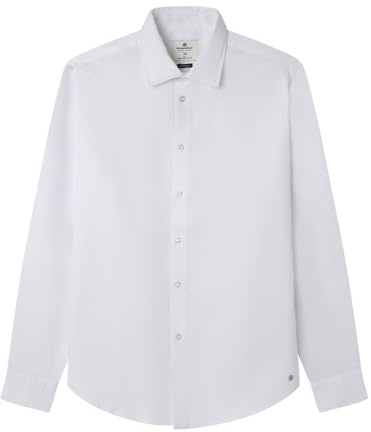 SPRINGFIELD Camiseta Dobbby Daily Easy Care, Blanco, M