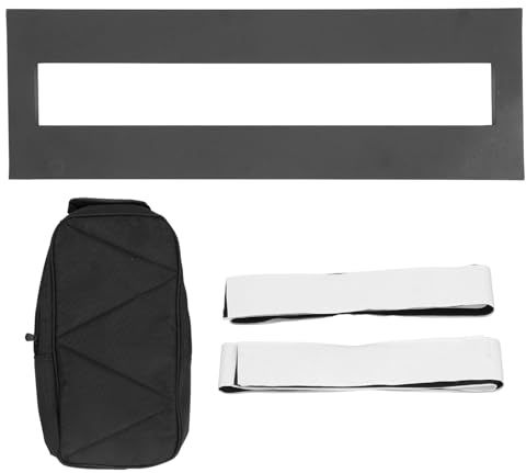 Mtlavishness Electric Guitar Effects Pedal Board Premium aluminiumlegering robust och hållbar för platt markpraxis och scenprestanda med en rymlig 43x22cm Oxford tygförvaringsväska