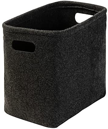 luxdag – Cesta Premium Diseño Fieltro | Toallas de mano de retención de periódicos Papel Higiénico pañales | decente Elegant pie | – Portarrollos para 4 rollos