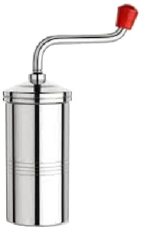 Sahishnu Online & Marketing Stainless Steel Sev Sancha Maker, Murkul Maker, Manual Pasta Maker,Shev Maker, Gathiya Murukulu Janthikulu Maker Machine with 6 Different Steel Jali