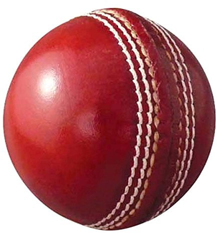 AnNafi® Red Cricket Ball | Red Color Leather Cricket Balls for Practice A Grade Handstitched | Senior Official Hard & Seasoned |No Stamp for Indoor and Outdoor Practice & Training Cricket Ball (1)