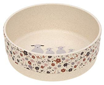 LÄSSIG Kinder Schüssel Schälchen Kindergeschirr ohne Melamin, BPA-frei, für Spülmaschine und Mikrowelle/Bowl Tiny Farmer Sheep