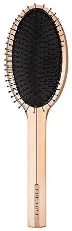 Kristin Ess Style Assist Medium Detangling Hair Brush For Thick, Thin, Straight, Curly, Wavy + All Hair Types - Detangling + Shine Boosting Salon Brush