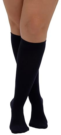 Ulla Popken, Damen, große Größen, Kompressions-Kniestrumpf, uni