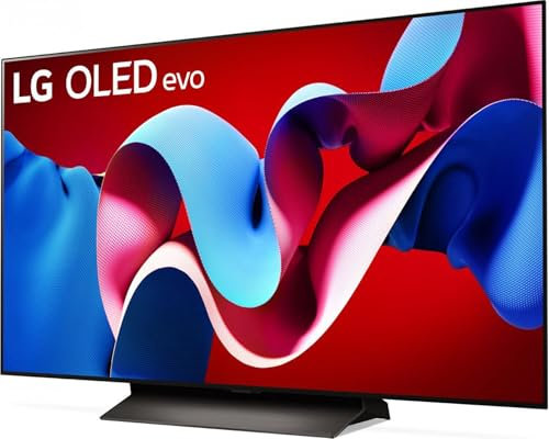 LG OLED48C44LA - Smart TV 48 Pollici (121,9 cm), 4K, DVB-T2, HEVC, OLED