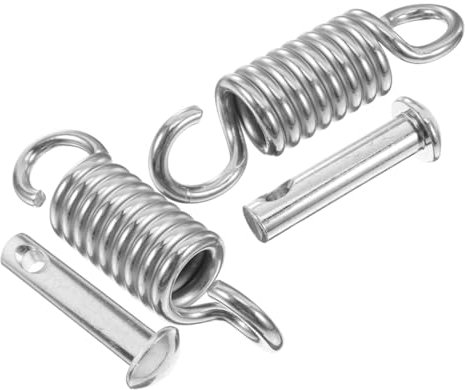 Lot de 2 crochets de suspension en acier galvanisé trempé pour balancelle de jardin, sac de frappe