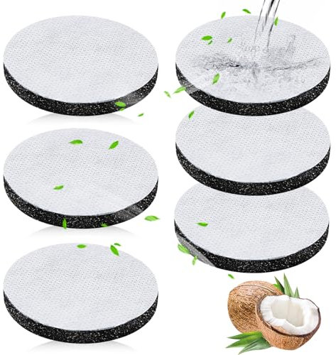 6 Stück Wasserfilter – geeignet für Brita Fill & Go – entfernt PFAS, Chlor, Bakterien, Mikropartikel – verbessert Geschmack, sorgt für reinen Geschmack & frisches Trinkwasser unterwegs & zuhause