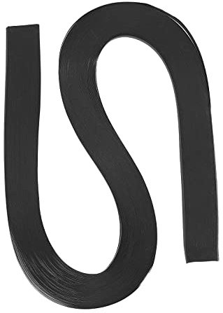 PATIKIL Quilling Papier Schwarz 120 Stück 5mm x 54cm Quilling-Papierstreifen Origami Papier für Quilling Kunst DIY Papierhandwerk Handwerk