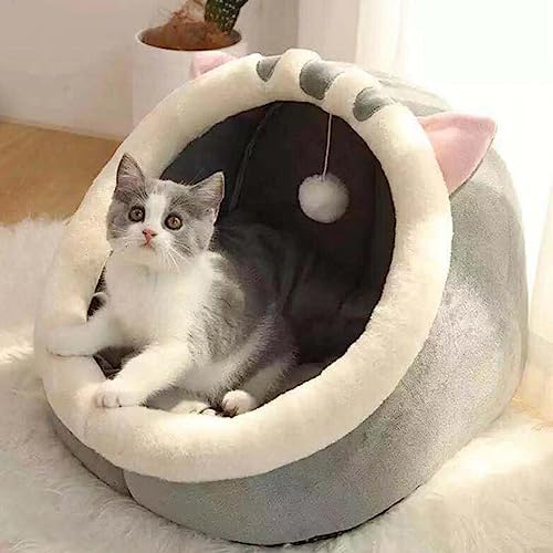Casa per Gatti, Grotta Gatto, Cuccia per Gatti da Interno, Cestino per Gatti per Dormire, Letti dolci per Gatti e Cani
