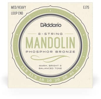 D'addario Phosphor Bronze Mandolin Strings