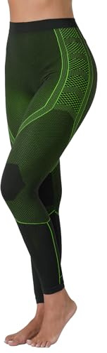 Risalti Leggins Termicos Mujer Invierno Energy - Leggins Transpirables Elásticos, Ropa Termica en Microfibra Termorreguladora, Mallas Sin Costuras - Made in Italy