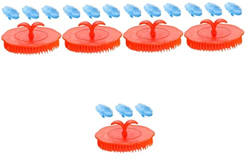 FRCOLOR 5 Set Hårborste För Hårbotten Borste För Schampo Hårbotten ten Dusch Hår ten Hem 4st*5