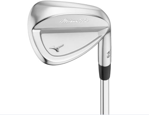 Mizuno Pro T3 White Satin Golf Wedge pour Hommes, Droite/Acier/Calage, 54 Degrees / 08 Bounce