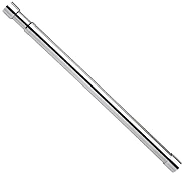 GALPADA Tringle à Vêtements Argentée Télescopique en Acier Inoxydable Barre de Penderie Extensible Longueur Réglable de 56 à 100cm pour Armoire et Buanderie