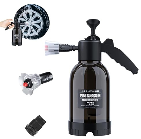 Spruzzatore Schiuma Attrezzo Pulizia Manuale a Pompa da 2 Litri
