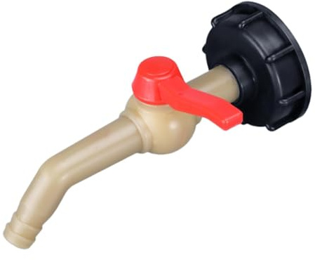Kit rubinetto per barile d'acqua, convertitore durevole per brocca d'acqua, 17,5 cm, connettore per valvola per barile di pioggia, accessorio per irrigazione resistente alle perdite, per sistemi di ra
