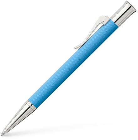 Graf von Faber-Castell 145265 Drehkugelschreiber Guilloche Gulf Blau