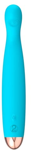 Cuties Mini-Vibrator Blue - stimulierender Vibro-Stab für Frauen und Männer, 7 Vibrationsmodi, klein und diskret, 2. Generation, wasserdicht