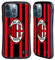 Head Case Designs Licenza Ufficiale AC Milan Home 2021/22 Kit Crest Custodia Cover Ibrida Compatibile con Apple iPhone 13 PRO