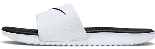 NIKE Kawa Slide GS/PS 819352 Junior Slides (UK 13.5 us 1Y EU 32, White Black 100)