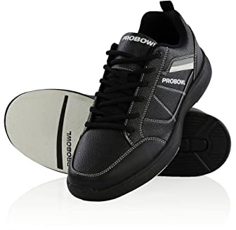 EMAX | Zapatos de bolos Hombre | Pro Bowl - Kvara | Negro | Zapatos de bolos Hombre, Negro , 42 EU
