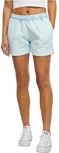 Urban Classics Damen Shorts Ladies Towel Washed Sweat Shorts balticblue XL