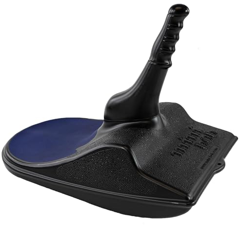 +Black Edition Blue+ Original mini bob (Zipfelbob Rodel Schlitten) in schwarz-blau