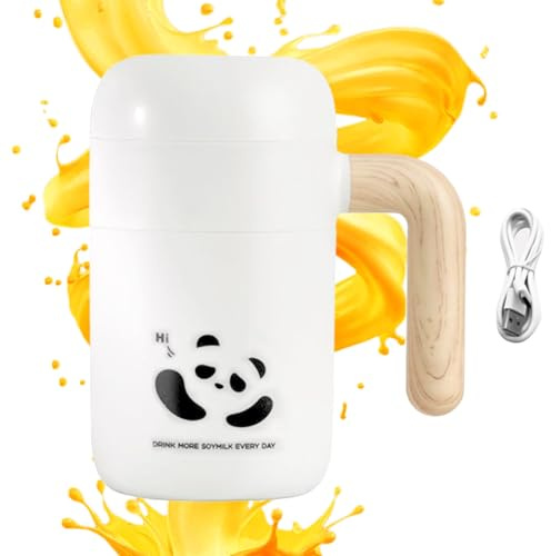 di miscelazione – Bicchiere ricaricabile, agitazione magnetica, funzione silenziosa | design portatile con automatico per casa ufficio viaggio colazione bevanda calda
