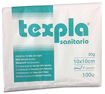 Gasas No Esteril TNT Plegada 10 x 10 30g 4 C-Caja 200u