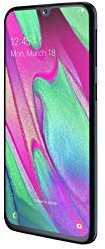 Samsung Galaxy A40 - Smartphone de 5.9 FHD+ sAmoled Infinity U Display (4 GB RAM, 64 GB ROM, 16 MP, Exynos 7904, Carga rápida), Negro