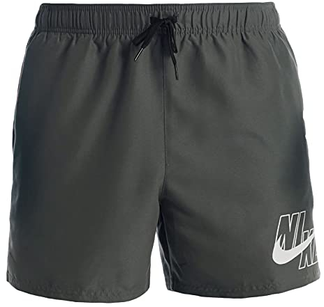 Nike Herren 5 Volley-Shorts Badehose, Iron Grau, L EU
