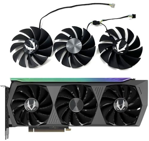GA92S2U CF9015H12S RTX 3080 Ti AMP Holo GPU Fan for ZOTAC Gaming RTX 3070 TI 3080 3080 TI 3090 AMP Holo Video Card Cooling Fan (Fan-AB)