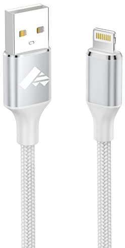 Aioneus Cavo iPhone 1M Ricarica Filo Caricatore iPhone Carica Rapida Certificato MFi Lungo Cavo Lightning USB Caricabatterie Cavetto per iPhone 11 12 13 14 Pro Max Plus Mini XS XR X 8 7 6 SE iPad
