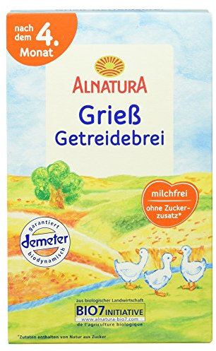 Alnatura Bio Grieß Getreidebrei, 250 g