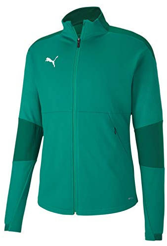 Puma Teamfinal 21 Training Jacket, Giacca da Allenamento Uomo, Pepper Green-Power Green, M