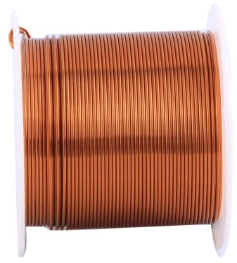 Kupferdraht Kupferlackdraht Magnetdraht 0,7 mm Dicke 10 m Länge Kupferlackdraht Magnetspulenwicklung zur Herstellung von Elektromagnet-Motormodellen
