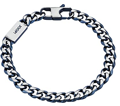 JOOP! Armband Edelstahl Herren Armschmuck, 21 cm, Bicolor, Kommt in Schmuck Geschenk Box, 2028380