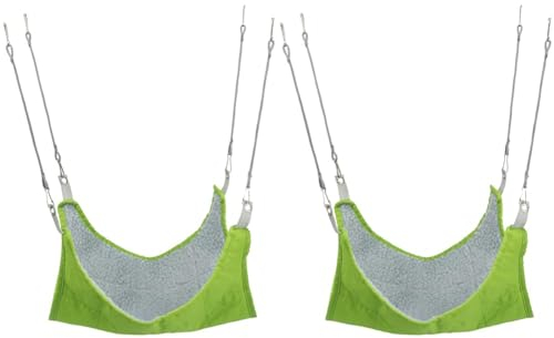 TRIXIE 62692 Hängematte für Ratten/Kleinnager, 30 × 30 cm (Packung mit 2)
