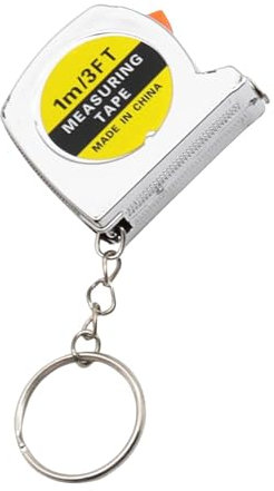 Metro a Nastro Retrattile Tascabile 1M Portatile In Acciaio Da 3 Piedi Con Bloccaggio | Misurazione Precisa
