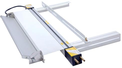 Spdazzleburst Plieuse de Plastique Acrylique, plieuse de PVC, épaisseur de Coupe de 1 mm à 6 mm, avec Support et ajusteur d'angle, pour Outil de Pliage de Plastique,125cm