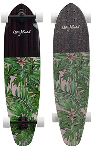 'Long Island 37 Li, Kicktail Longboard Unisex Erwachsene Einheitsgröße Multicolore/Bruna