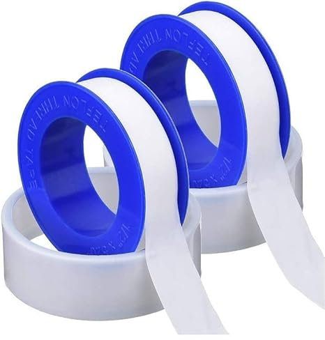 K M Electronics® 2 X PTFE Tape Plumbers Plumbing Teflon Thread Seal Width 1/2 Length 40 FEET