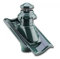 Fleck PVC Sanitärlüfter DN 125 für Braas Frankfurter Variante Farbe Braas seidenmatt tiefschwarz