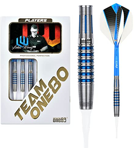 ONE80 Dardo suave Lukas Poco LUU Signature 90% tungsteno Softtip Dart 20 g