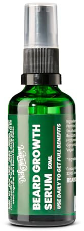 Dick Johnson Sérum Pousse Barbe – Sérum Microneedling avec Racine de Réglisse et Sève de Bouleau – Soin Vegan Sans Parfum – Made in Finlande