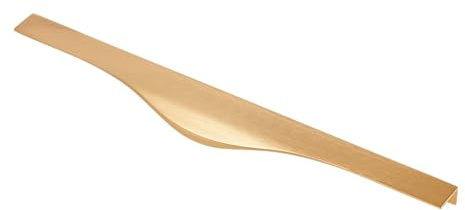 GTV Poignée de meuble PICADO en aluminium, poignée profilée de bord en aluminium, ferrure de meuble moderne, poignée minimaliste pour armoire, commode, cuisine, avec vis de montage, différentes