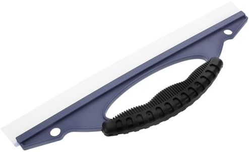 Healeved Escobilla de Goma para Coche Multifuncional Limpiaparabrisas Tamaño Mediano Silicona Resistente Color Negro Adecuado para Eliminar Nieve y Limpiar Ventanas Accesorio Práctico