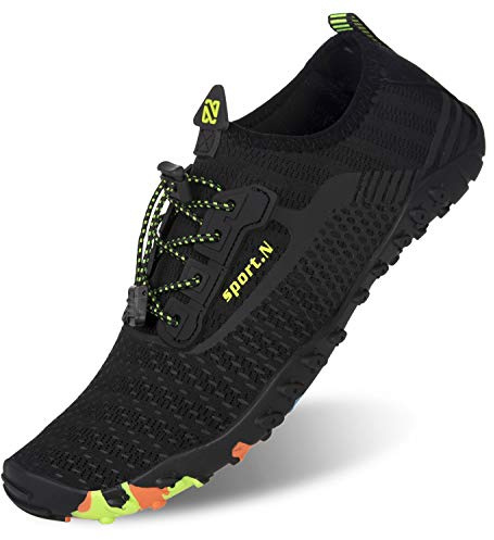 Water Shoes Womens Mens Aqua Beach Swim Shoes Quick Drying Barefoot Shoes for Swimming Pool Boating Surfing Diving Yoga